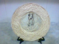 To Make Crafts Easter Straw Frame